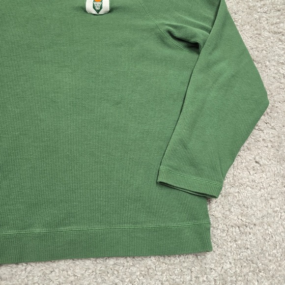 Nike Team Mens Long Sleeve Pullover Top Size XL Green Athletic Warmup Basketball - Picture 2 of 10